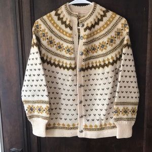 Handmade Wool Sweater - vintage